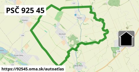 ikona Mapa autoatlas v 92545