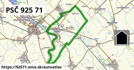 ikona Mapa autoatlas v 92571