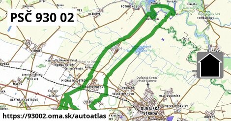 ikona Mapa autoatlas v 93002