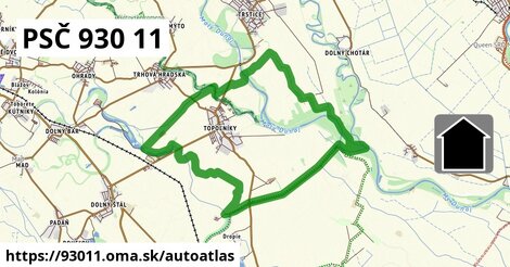 ikona Mapa autoatlas v 93011