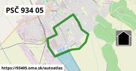 ikona Mapa autoatlas v 93405