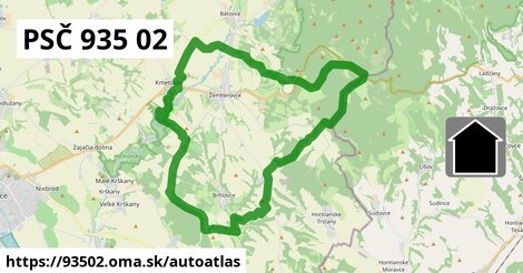 ikona Mapa autoatlas v 93502