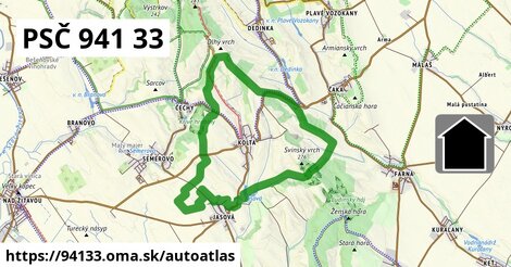 ikona Mapa autoatlas v 94133