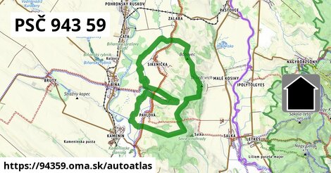 ikona Mapa autoatlas v 94359