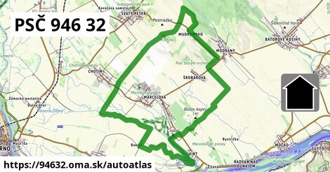 ikona Mapa autoatlas v 94632