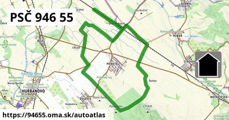 ikona Mapa autoatlas v 94655