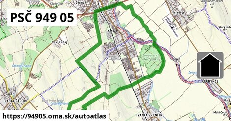 ikona Mapa autoatlas v 94905