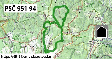 ikona Mapa autoatlas v 95194