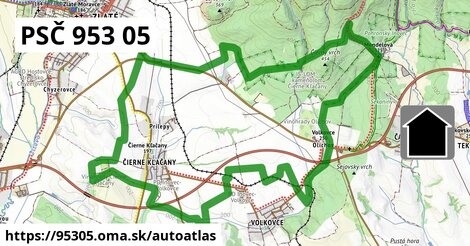 ikona Mapa autoatlas v 95305