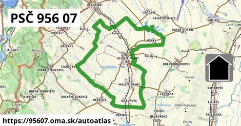 ikona Mapa autoatlas v 95607