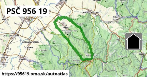 ikona Mapa autoatlas v 95619