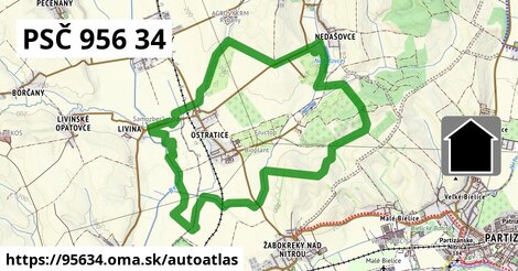 ikona Mapa autoatlas v 95634