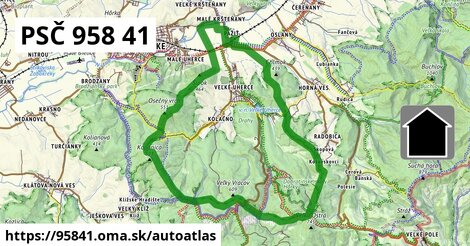 ikona Mapa autoatlas v 95841