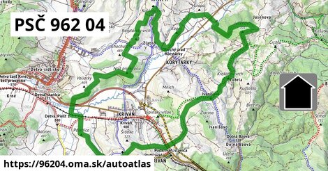 ikona Mapa autoatlas v 96204