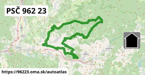 ikona Mapa autoatlas v 96223