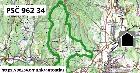 ikona Mapa autoatlas v 96234