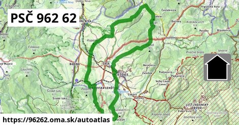 ikona Mapa autoatlas v 96262