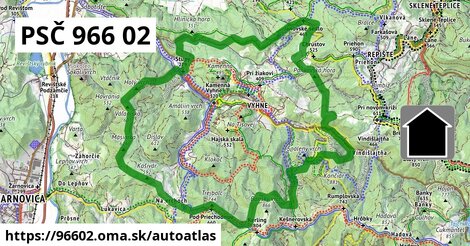 ikona Mapa autoatlas v 96602