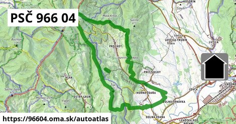 ikona Mapa autoatlas v 96604