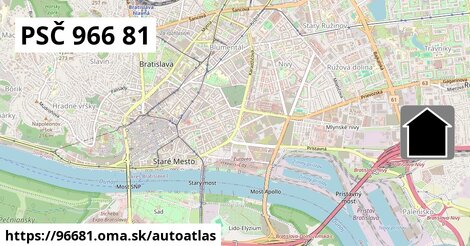 ikona Mapa autoatlas v 96681