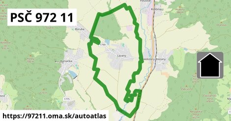 ikona Mapa autoatlas v 97211