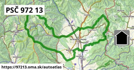 ikona Mapa autoatlas v 97213