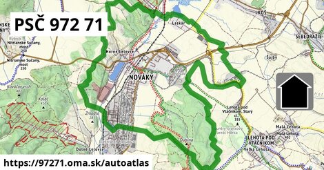 ikona Mapa autoatlas v 97271