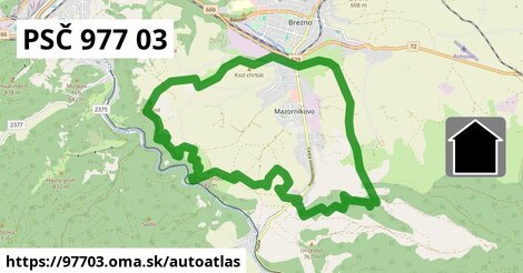 ikona Mapa autoatlas v 97703