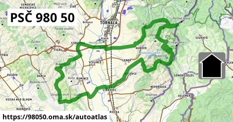 ikona Mapa autoatlas v 98050