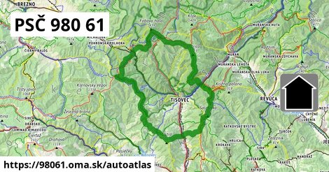 ikona Mapa autoatlas v 98061