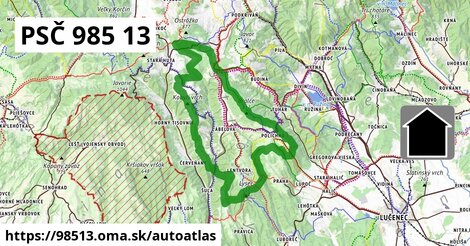 ikona Mapa autoatlas v 98513