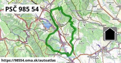 ikona Mapa autoatlas v 98554