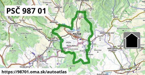 ikona Mapa autoatlas v 98701