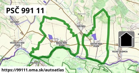 ikona Mapa autoatlas v 99111