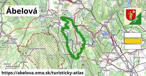 ikona Turistická mapa turisticky-atlas v abelova