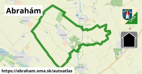 ikona Mapa autoatlas v abraham