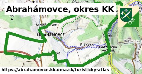 ikona Turistická mapa turisticky-atlas v abrahamovce.kk