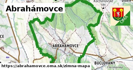ikona Zimná mapa zimna-mapa v abrahamovce