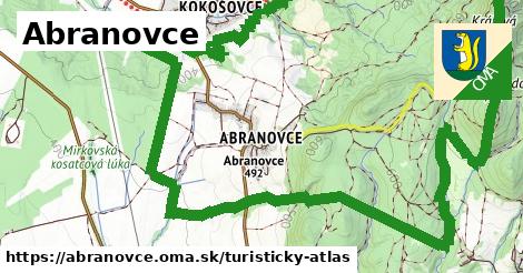 ikona Turistická mapa turisticky-atlas v abranovce