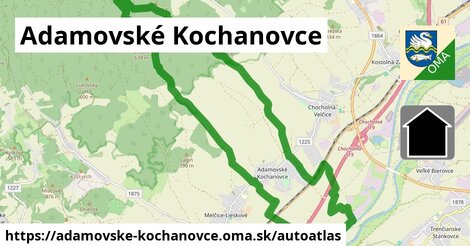 ulice v Adamovské Kochanovce