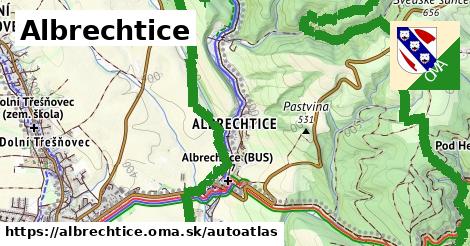 ikona Mapa autoatlas v albrechtice