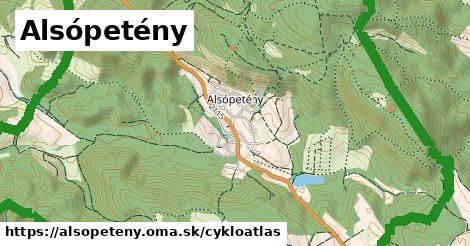 ikona Cyklo cykloatlas v alsopeteny