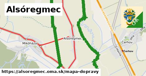 ikona Mapa dopravy mapa-dopravy v alsoregmec