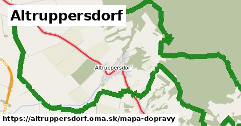 ikona Altruppersdorf: 28 km trás mapa-dopravy v altruppersdorf