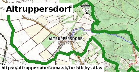 ikona Turistická mapa turisticky-atlas v altruppersdorf