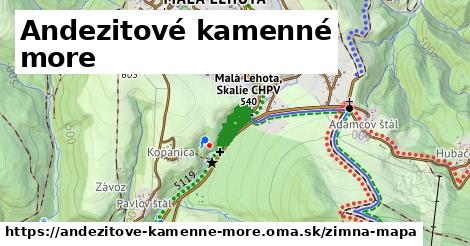 ikona Zimná mapa zimna-mapa v andezitove-kamenne-more