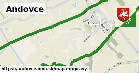 ikona Mapa dopravy mapa-dopravy v andovce