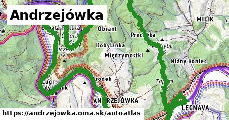 ikona Mapa autoatlas v andrzejowka