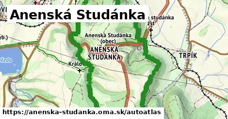 ikona Mapa autoatlas v anenska-studanka