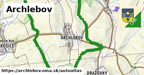 ikona Mapa autoatlas v archlebov